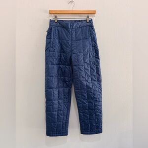 The North Face Quilted Navy Women’s size Small Insulated Pants new